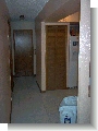 Kitchen hallway, door is to laundry and garage